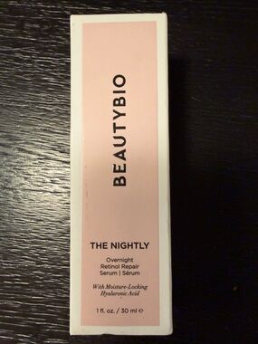 New in Box Beautybio The Nightly Overnight Retinol Repair Serum